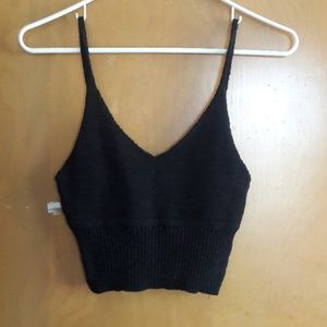 Knitted, crop top
